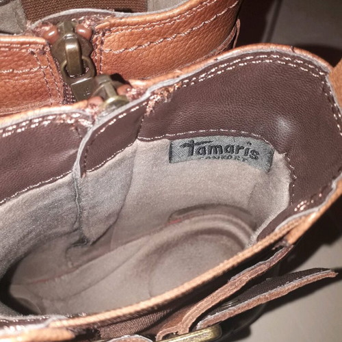 Μποτάκια Tamaris comfort καφέ μέγεθος 37 σαν καινούργια