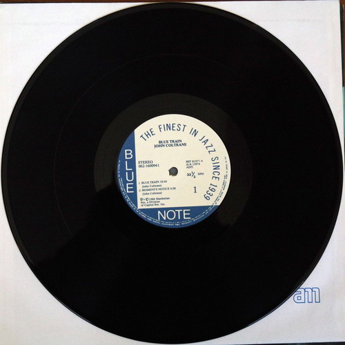 John Coltrane Blue Train LP used, jazz