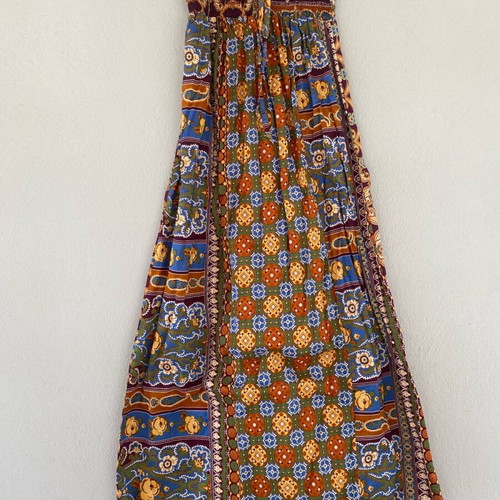 Caramella long dress like new, brown shades, size M