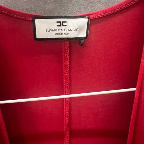 Red Carpet Dress Elisabetta Franchi like new, size 44, red