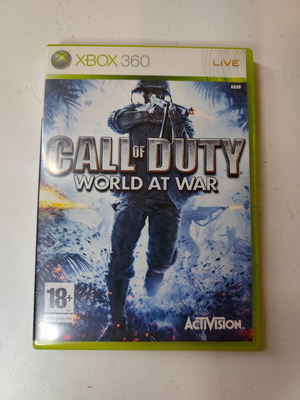 Call of Duty World at War game for Xbox 360 used