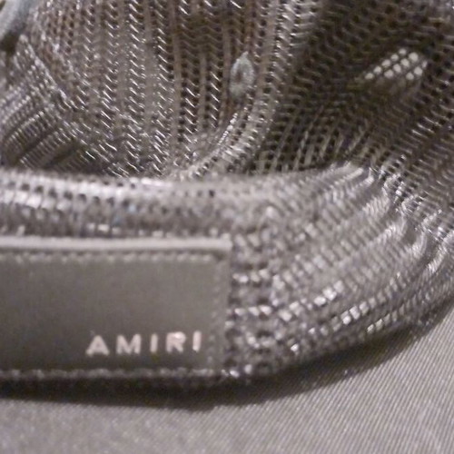 Amiri Trucker Hat used, size L, black
