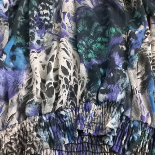 Women's blouse like new multicolor size S