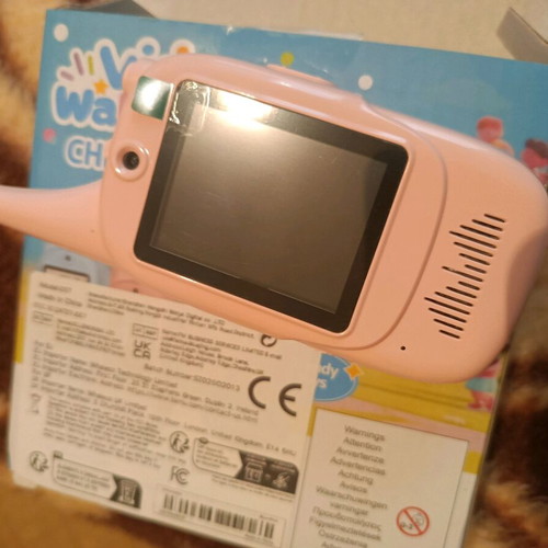Walkie talkie set for children with screen and camera, new