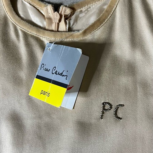 Pierre Cardin girl dress 7-9 years new, beige