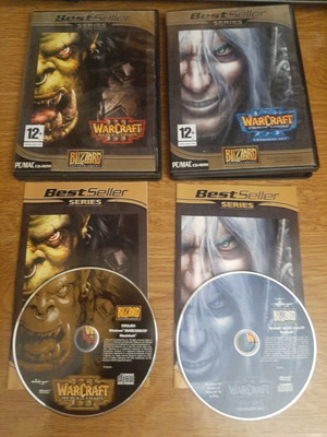 PC game Warcraft 3 Reign of Chaos και Frozen Throne expansion μεταχειρισμένο