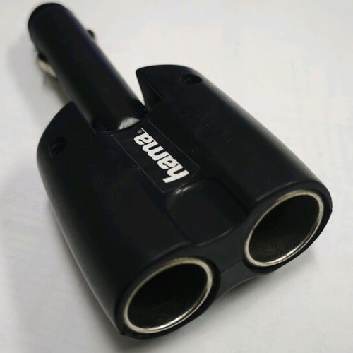 Hama car adapter used with two outputs