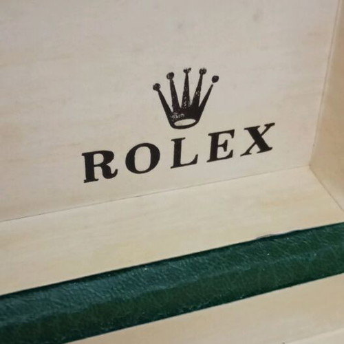 Rolex box authentic used
