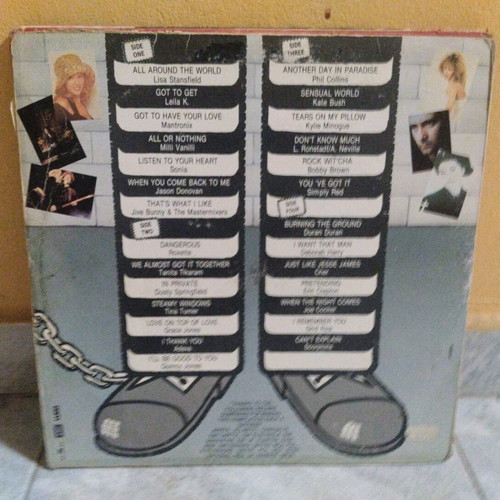 Double Vinyl Record with 27 Pop Hits from the 80s used