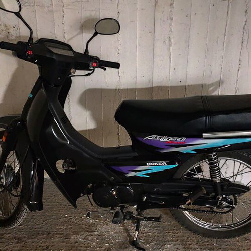 Honda Astra 100 moped refurbished, black, 97 cc, 1999