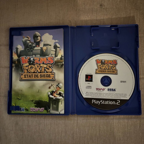 Worms Under Siege PlayStation 2 used complete