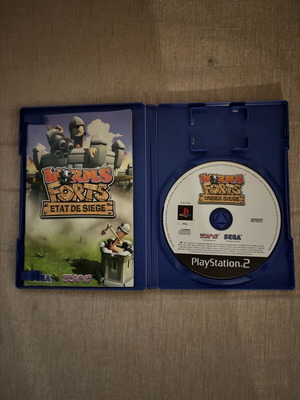 Worms Under Siege PlayStation 2 used complete