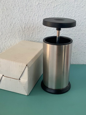 Stainless steel toothpick holder new, unused