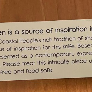 Cheese knife new, high quality from Canada