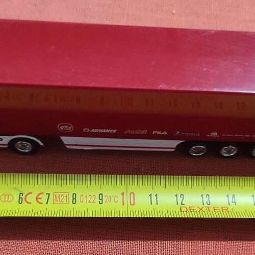 Iveco toy truck miniature like new, plastic