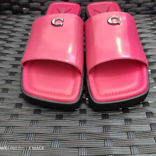 Coach Florence slippers new, size 38, pink