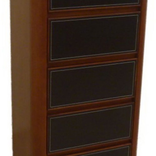 Bedroom Chest of Drawers Dil-866-d new, MDF with oak wood veneer