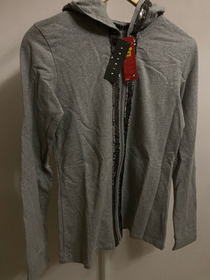 Sisley children's cardigan size 3XL gray new