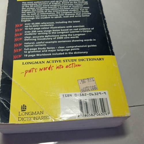 Longman Active Study Dictionary of English used