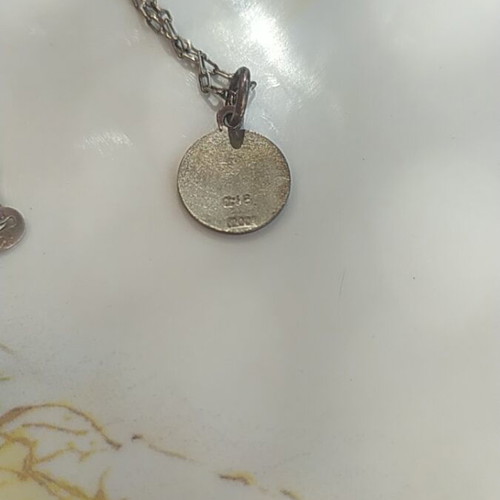 925 silver chain with 1000 silver pendant