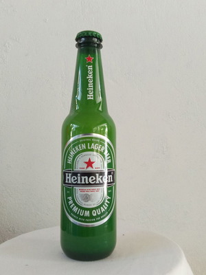 Heineken collectible rare plastic beer bottle, Greek