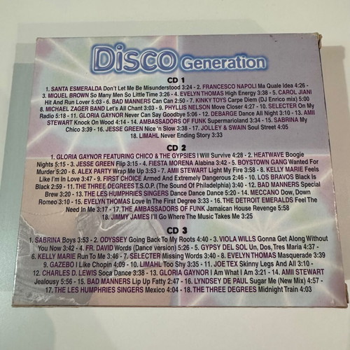 Disco Generation Box Set 3CDs used