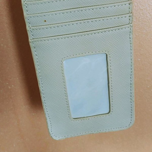 Zara mobile and card bag new, ecru color