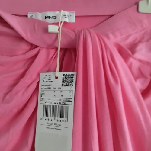 Mango maxi skirt pink new, elegant everyday style