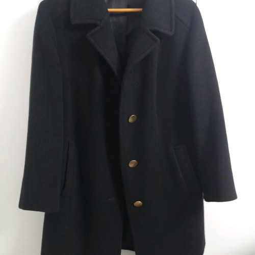 Black coat like new, size XL