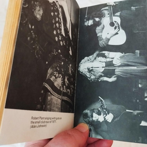 Led Zeppelin book used, rare 1982 edition