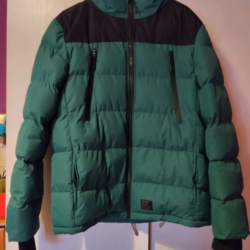 Men's jacket size L like new green Manager