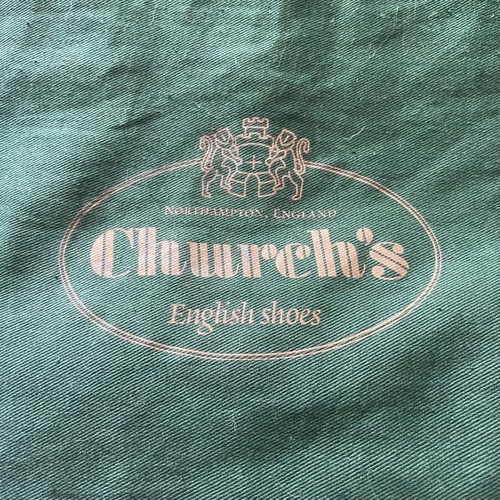 Church's Burwood used leather brogue shoes size 38.5 black