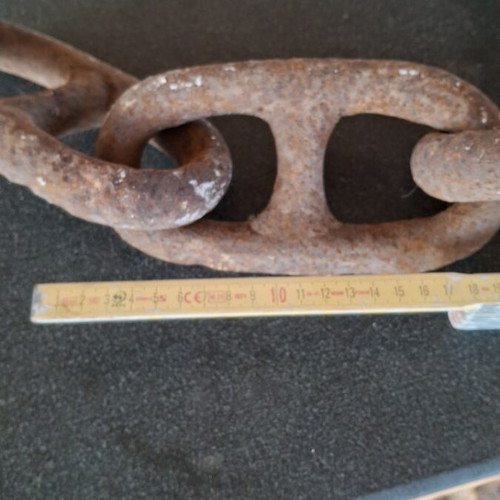 Large ship chain, 28 links, 4.5 meters