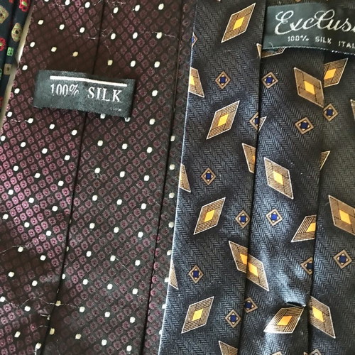 Versace Silk Ties like new, multicolor, made in Italy