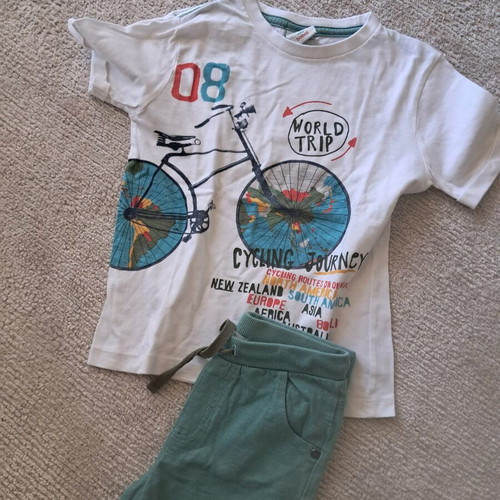 Boboli set like new, white