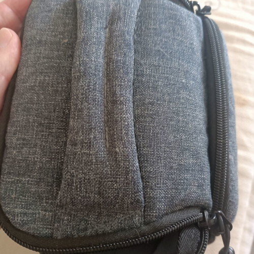 Sentio Camera Bag like new, shoulder, grey