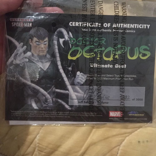 Doctor Octopus Spider-Man Ultimate Bust like new