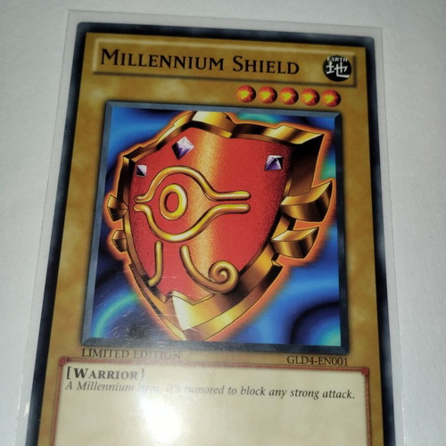 Millennium Shield Yu-Gi-Oh! card, common rarity