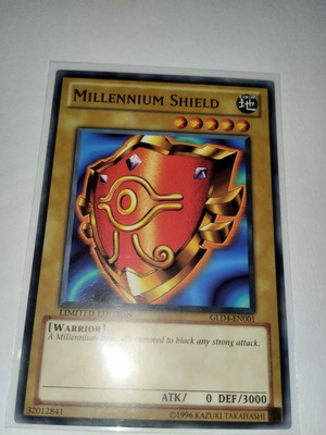 Millennium Shield Yu-Gi-Oh! card, common rarity