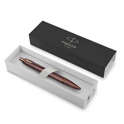 Parker IM Mono Burgundy ballpoint pen new with blue refill
