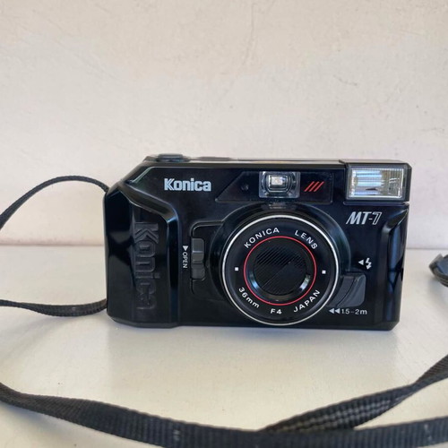 MT-7 Konica 36mm f4 Point&Shoot Compact Film Camera used