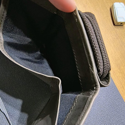 Super mini leather wallet new, genuine leather
