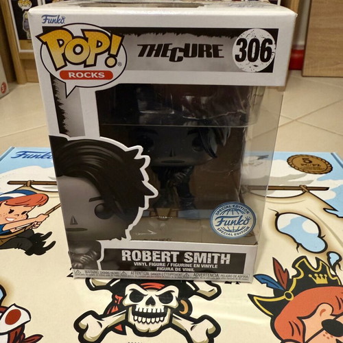 Funko POP Rocks The Cure Robert Smith (Metallic) new
