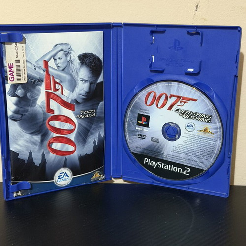 007 Everything or Nothing PS2 game, good condition