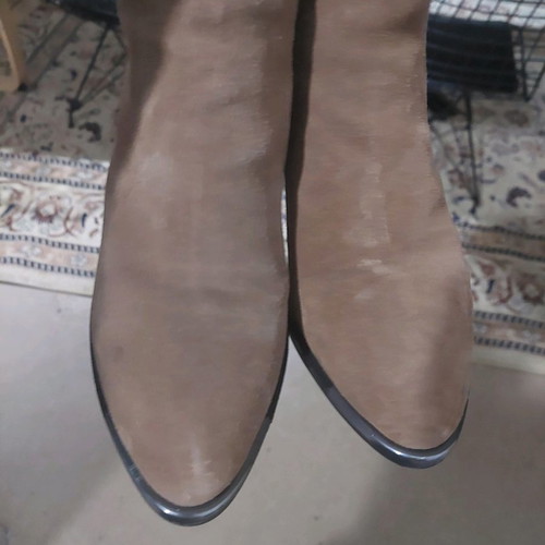 Gianna Kazakou ankle boots used, brown leather, size 36