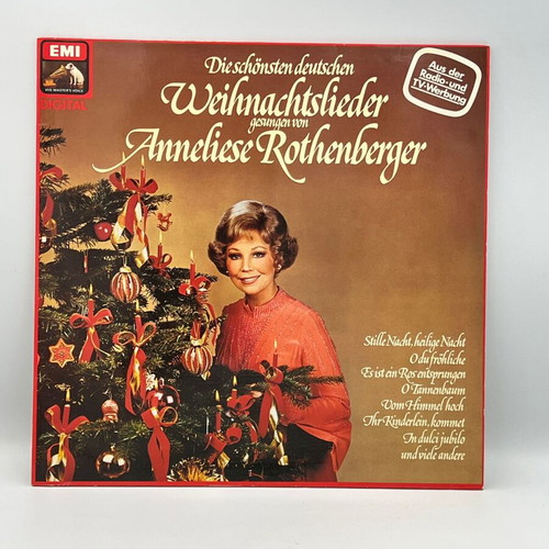 Anneliese Rothenberger Die Schönsten Deutschen Weihnachtslieder LP used
