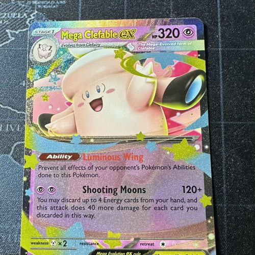 Mega Clefable EX Perfect Order card new