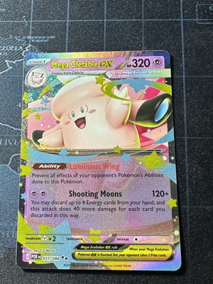 Mega Clefable EX Perfect Order card new