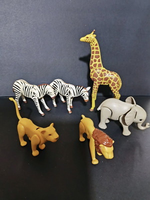 Playmobil ζώα μεταχειρισμένα, πακέτο 6 τεμαχίων