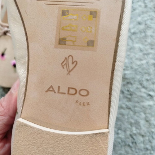 Aldo ballerinas new, beige, size 39.5-40, romantic style